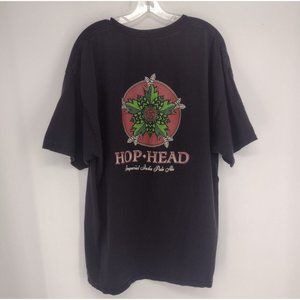 Bend Brewing Co Oregon 420 Distressed Black T-shirt Mens 2XL